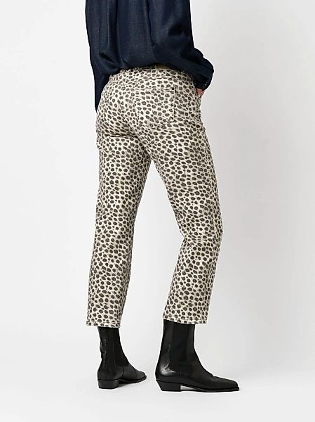 TONI 7/8-Jeans Ella Cropped mit Leoparden Print günstig online kaufen