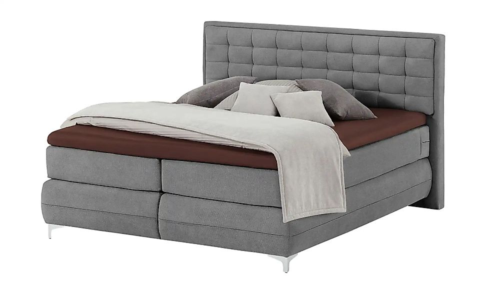 Musterring Boxspringbett Standardversion Dubai ¦ grau ¦ Maße (cm): B: 197 H günstig online kaufen