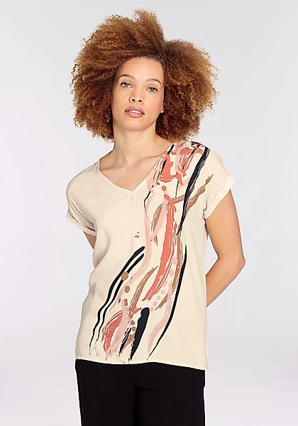Boysens Shirtbluse, im modischen Design mit V-Ausschnitt - NEUE KOLLEKTION günstig online kaufen