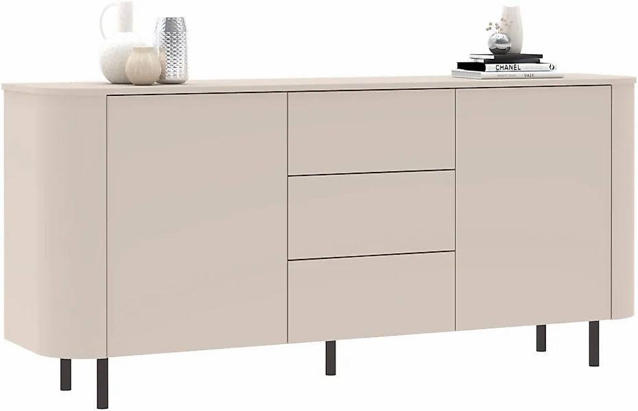 INOSIGN Sideboard "Lido, 181 cm breit, 2 Türen, 3 Schubkästen, Kommode, Sta günstig online kaufen