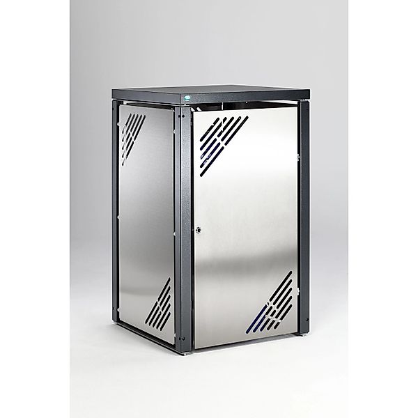 PROREGAL Robuster Mülltonnenschrank Mit Deckel Inkl. Gasdruckdämpfer HxBxT günstig online kaufen