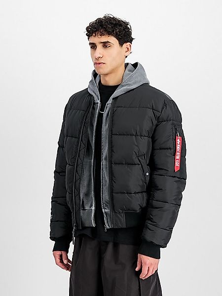 Alpha Industries Steppjacke MA-1 Logo Puffer günstig online kaufen