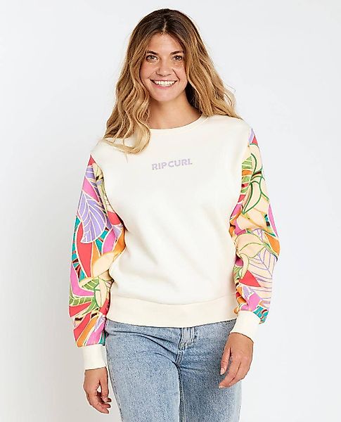 Rip Curl Rundhalspullover Wavy Print Fleece günstig online kaufen