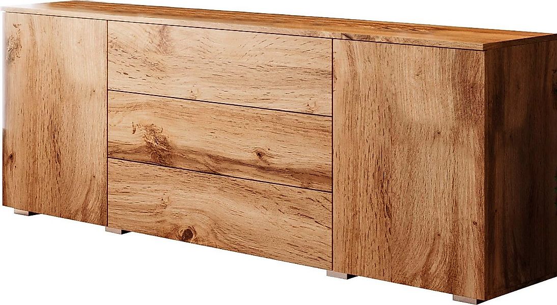 INOSIGN Sideboard PARIS (1 St), Moderne 150cm breite grifflose Kommode, vie günstig online kaufen