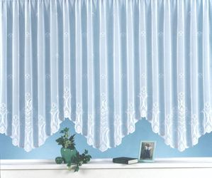 Weckbrodt Gardine "Alina" Kräuselband 1 Stk. tlg. Bogenstore, Jacquard, hal günstig online kaufen