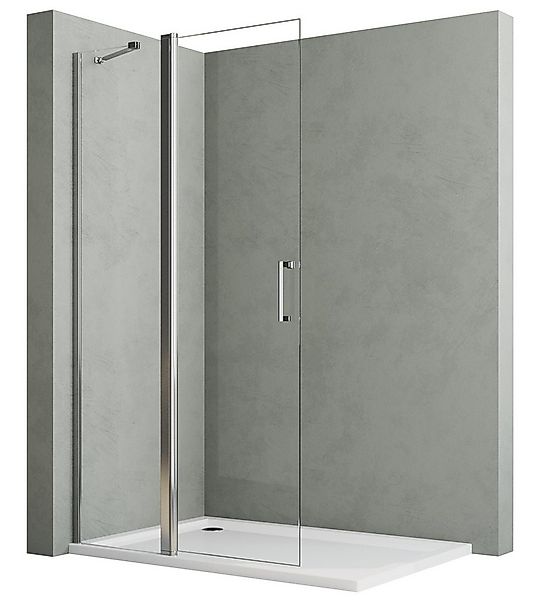 Hopibath Duschwand faltbar Walk In Duschwand faltbar, Sicherheitsglas mit N günstig online kaufen