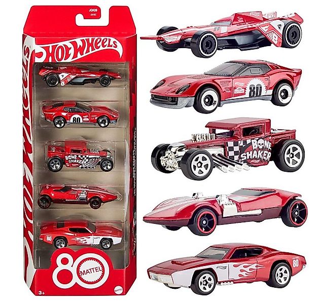 Hot Wheels Spielzeug-Rennwagen Core Hot Wheels 80 Jahre Mattel JGK08 Multip günstig online kaufen