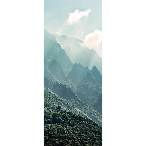 Komar Fototapete Vlies The Summit Panel 100 x 250 cm  100 x 250 cm günstig online kaufen