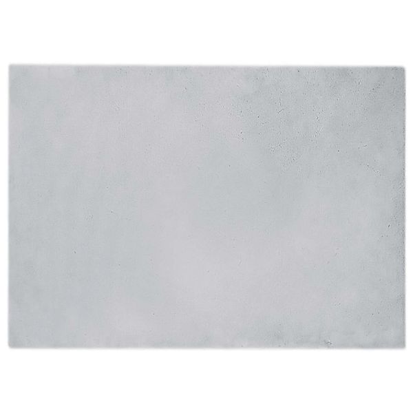 vidaXL Kunstfell Hasen Teppich Olite Grau 200 x 280 cm Polyester 42021683 günstig online kaufen