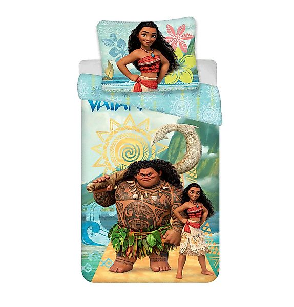 Disney Kinderbettwäsche Vaiana Bettwäsche 140 x günstig online kaufen