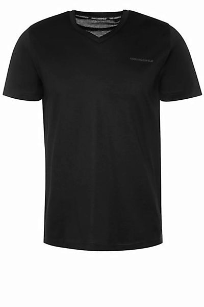KARL LAGERFELD T-Shirt V-Neck (1-tlg) günstig online kaufen