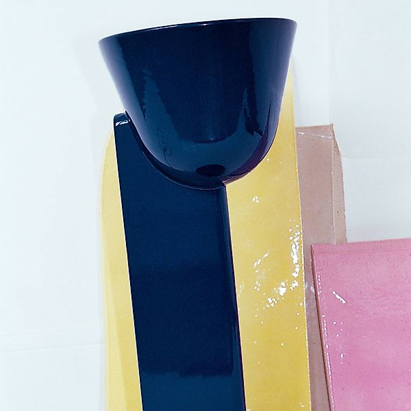 FLOS Céramique Up Tischleuchte, blau günstig online kaufen
