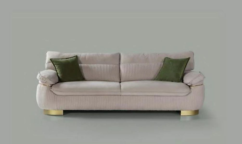 JVmoebel 3-Sitzer Dreisitz Luxus Sofa 3 Sitzer Sofas Design Stil Stoff xxl günstig online kaufen