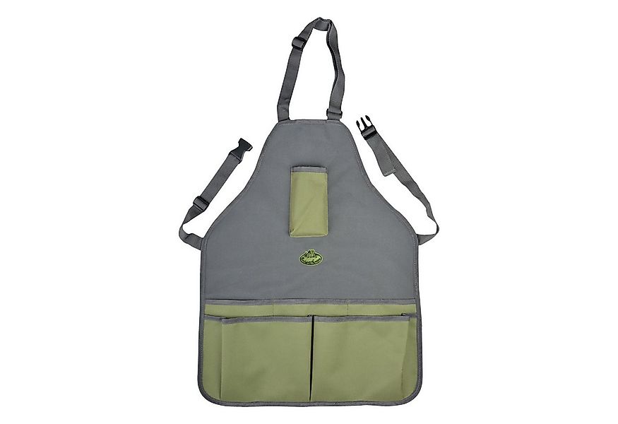 esschert design Umhängeschürze Gartengeräteschürze grau, (Stück, 1-tlg., Ga günstig online kaufen