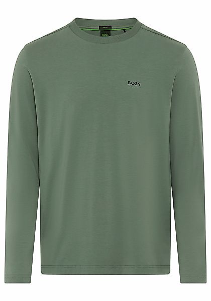 BOSS GREEN Langarmshirt "Tee Long" mit Rundhalsausschnitt günstig online kaufen