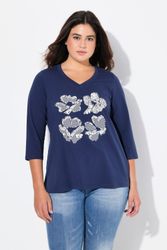 Ulla Popken T-Shirt Shirt Blüten Classic günstig online kaufen