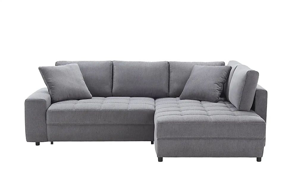 bobb Ecksofa  Arissa de Luxe ¦ grau ¦ Maße (cm): B: 268 H: 91 T: 215.0 Pols günstig online kaufen