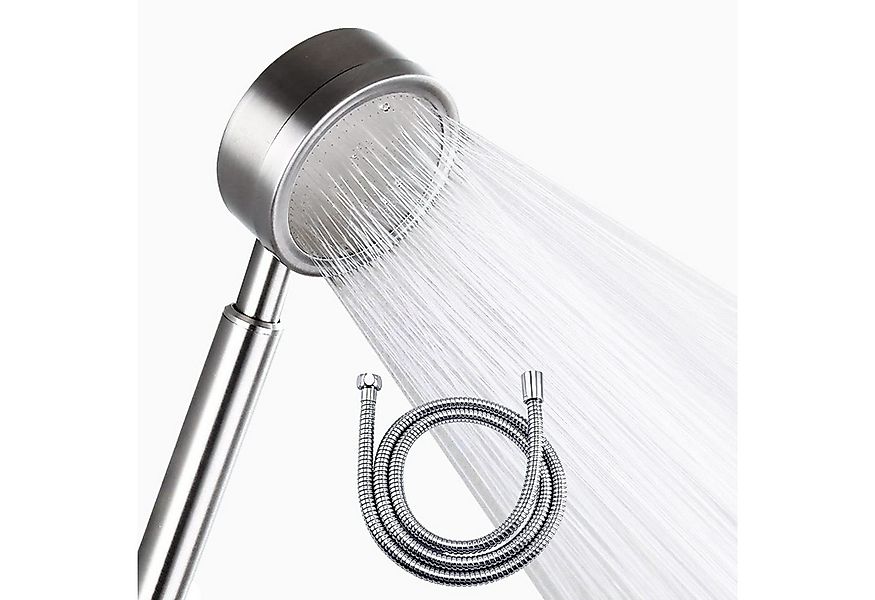 ibettertec Handbrause Duschkopf mit Schlauch 1,5m, Duschbrause Hochdruck Du günstig online kaufen