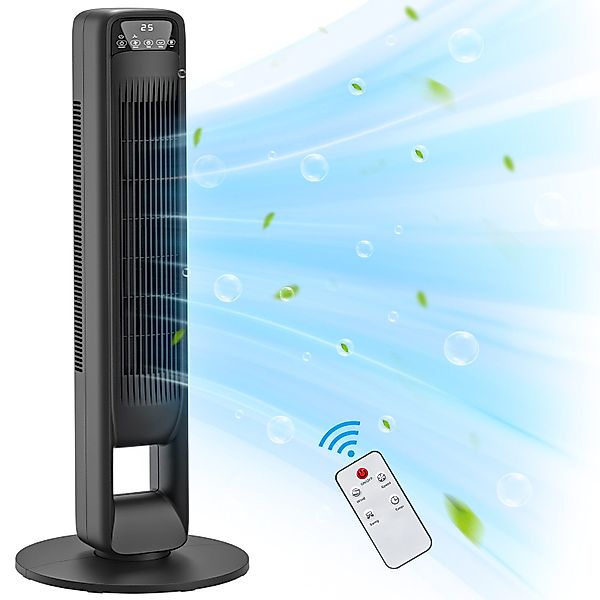 Tukrool Turmventilator Turmventilator 99cm – 65°oszillierend,mit günstig online kaufen