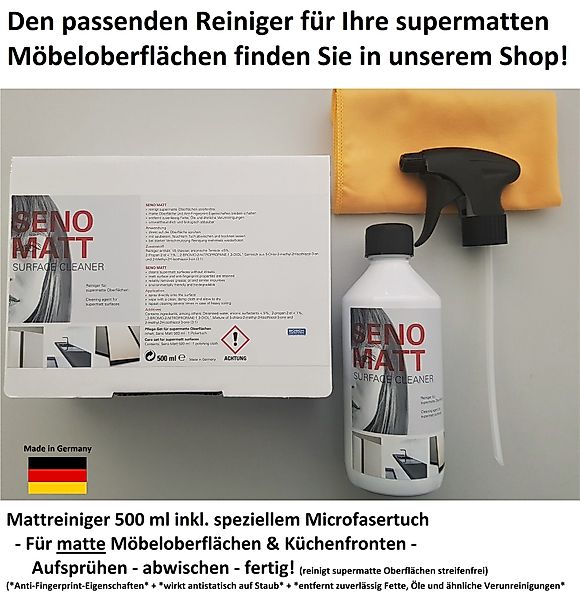 designimpex Couchtisch HLU-111 Hellgrau (Beigeton) MATT günstig online kaufen