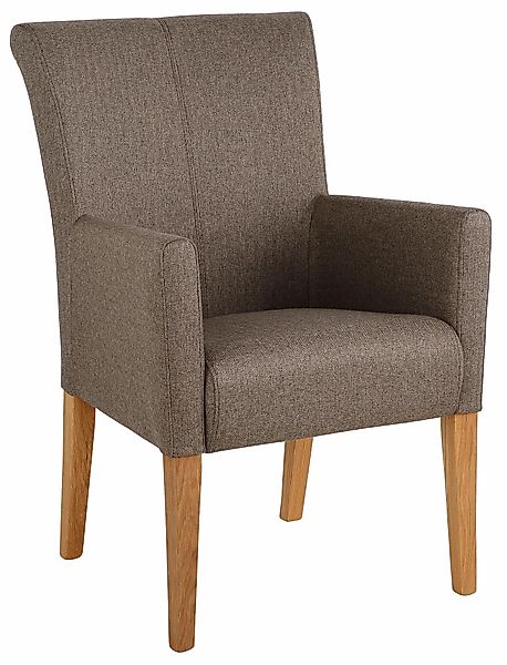 Home affaire Armlehnstuhl »King BESTSELLER!« () Esszimmerstuhl mit bequemer günstig online kaufen