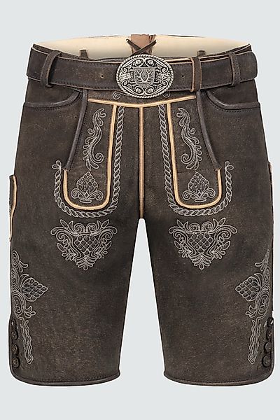 Lederhose Vinc mit Gürtel günstig online kaufen
