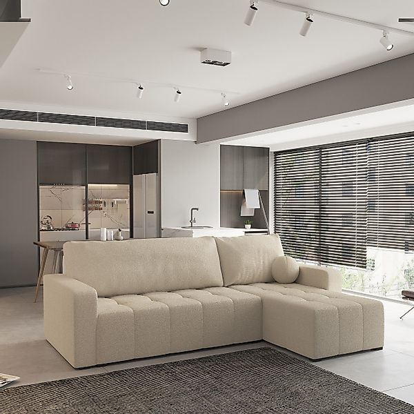 Masseno Ecksofa VOLIRA mit Schlaffunktion L-Form, günstig online kaufen
