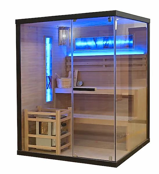 Sanotechnik Sauna »LUXOR 2« inkl. Salzsteine und Saunaofen günstig online kaufen