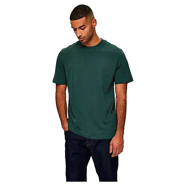 Selected Relax Colman 200 Kurzärmliges S-t-shirt Mit O-ausschnitt M Sycamor günstig online kaufen