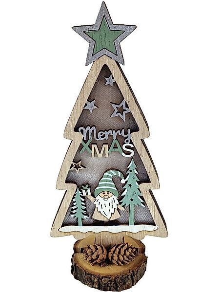 Trend Line Dekobaum TrendLine Deko Aufsteller Holz Tannenbaum 22 x 6 x günstig online kaufen