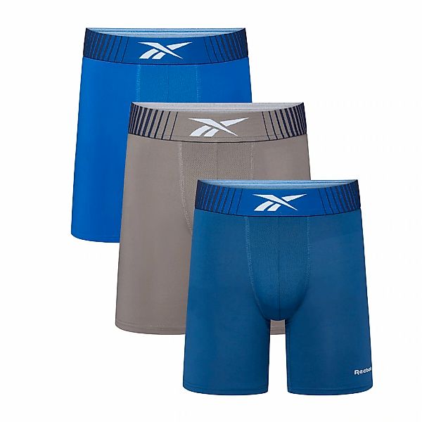 Reebok Boxershorts "Waite" 3er Pack, ohne Eingriff und mit längerem Bein günstig online kaufen