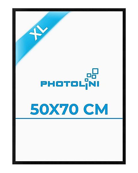 PHOTOLINI Bilderrahmen modern mit bruchsicherem Acrylglas, Holz MDF für Fot günstig online kaufen