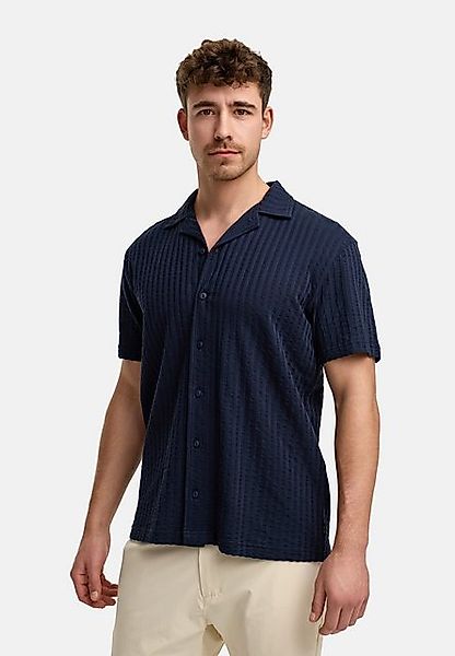 Indicode Langarmhemd INCrepe Strukturstoff für den perfekten Fit günstig online kaufen