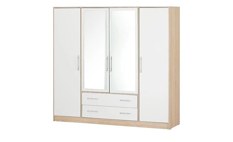 Kleiderschrank mit Spiegeltüren Smallridge ¦ holzfarben ¦ Maße (cm): B: 200 günstig online kaufen