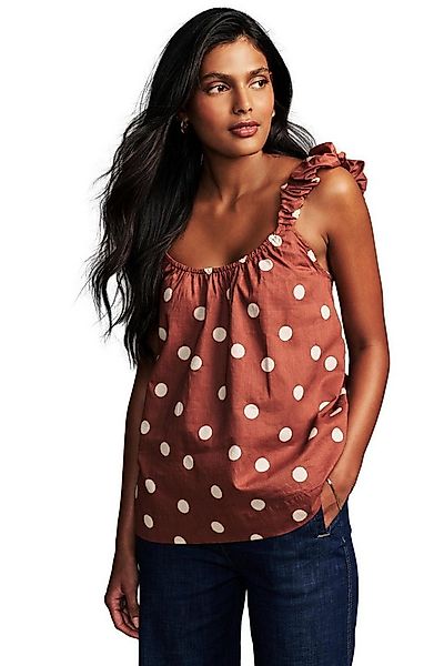 LAURA ASHLEY Blusenshirt Laura Ashley Saxy Bubble-Trägertop mit Tupfen (1-t günstig online kaufen