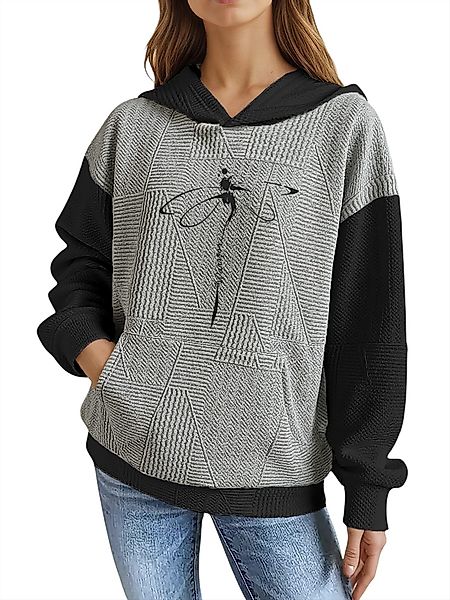 PYLIKE Kapuzenpullover Damen Casual Wintermode Hoodie günstig online kaufen