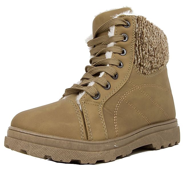 AvaMia Damen Winter Schuhe Boots Winterstiefeletten Damenstiefel Winterstie günstig online kaufen