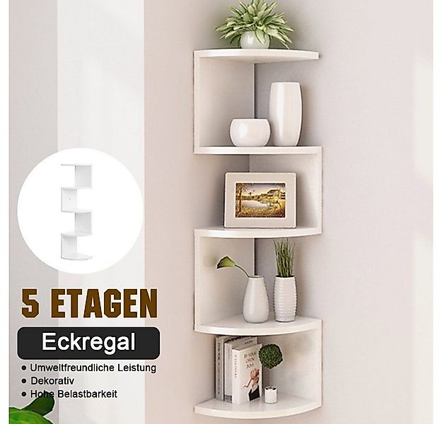 Rhein Beleuchtung Eckregal 5-Stöckiges Eckregal, Eckregal hängend, Eckregal günstig online kaufen
