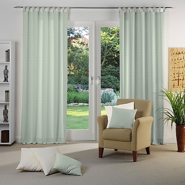 Wirth Vorhang "Berwick" Schlaufen 1 Stk. tlg. günstig online kaufen