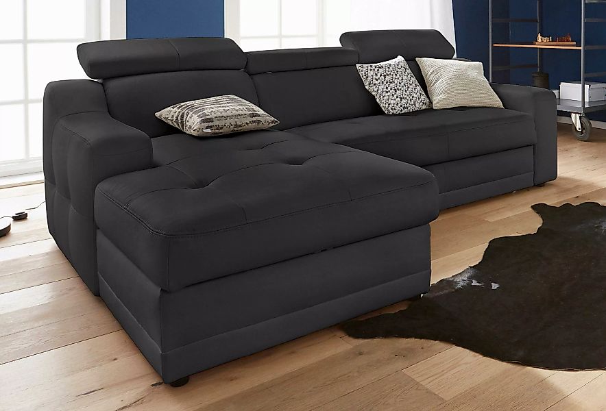 exxpo - sofa fashion Ecksofa »Lotos, bequem und funktionell, L-Form«, mit K günstig online kaufen