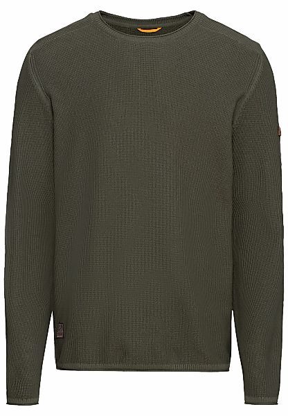 camel active Strickpullover, mit Rundhalsausschnitt günstig online kaufen