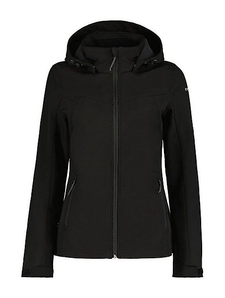 Icepeak Softshelljacke Icepeak Freizeitjacke Britton Schwarz 40 günstig online kaufen