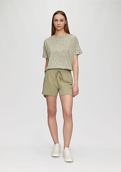 QS Shorts Shorts aus Interlock-Jersey mit günstig online kaufen