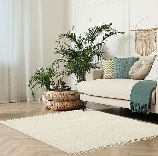 my home Teppich Cadis, rechteckig, Höhe: günstig online kaufen