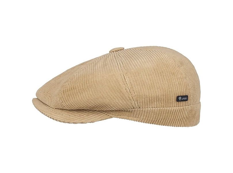 Lipodo Flat Cap (1-St) Cordcap mit Schirm, Made in Italy günstig online kaufen