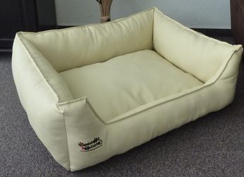 Hundebettenmanufaktur Hundekorb Hundesofa Schlafplatz Kunstleder Similpelle günstig online kaufen