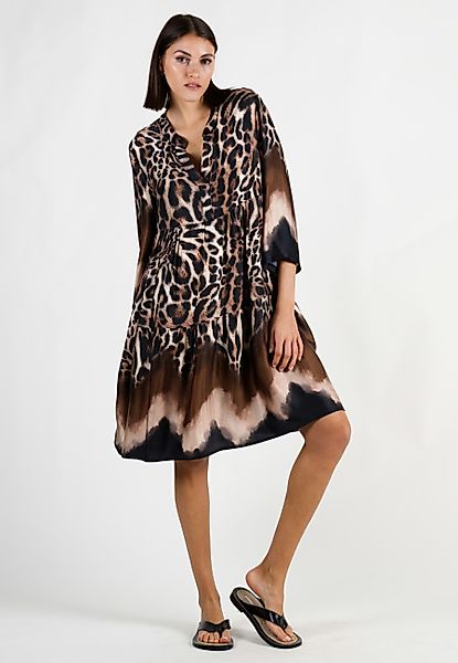 Andijamo-Fashion Tunikakleid WILD GLAM MATTGLANZ günstig online kaufen