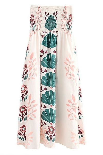 Next Bandeaukleid Midikleid mit Bandeau-Ausschnitt (1-tlg) günstig online kaufen