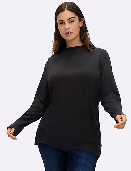 Sheego Langarmshirt "Langarm-Shirt", 1 Stk. günstig online kaufen