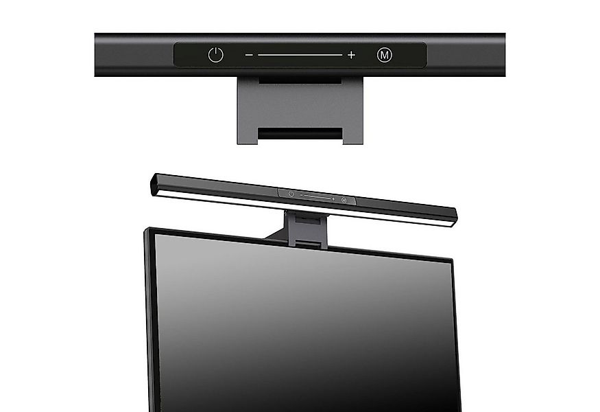 Maclean LED Klemmleuchte MCE620, LED Monitor Lampe 5W Bildschirmlampe günstig online kaufen